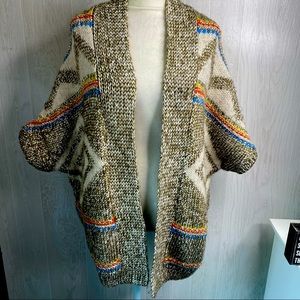 American Eagle•Chunky Knit•Southwestern•Aztec•Tribal•Sweater•Size XS/S•